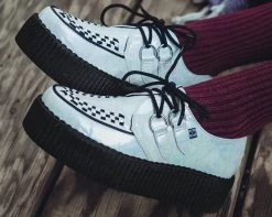 White Oil Slick Mondo Creeper -Urban Sole Shop V9952 product photo 8797d0ca 628a 4f1c b008 3604788617c1