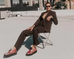 Red Oil Slick D-Ring Mondo Creeper 14 Red Oil Slick D-Ring Mondo Creeper -Urban Sole Shop V9969 lifestyle m