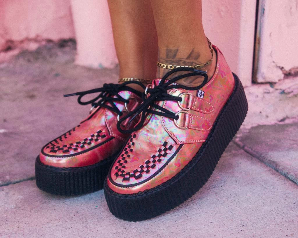 Red Oil Slick D-Ring Mondo Creeper 2 Red Oil Slick D-Ring Mondo Creeper - Image 2