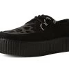 Black & Olive Leopard D-Ring Mondo Creeper
