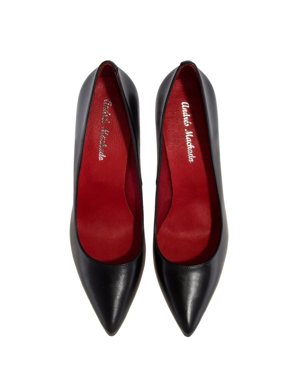 Andres Machado Andres Machado DIANA PUMPS BLACK LEATHER 3 Andres Machado Andres Machado DIANA PUMPS BLACK LEATHER - Image 3