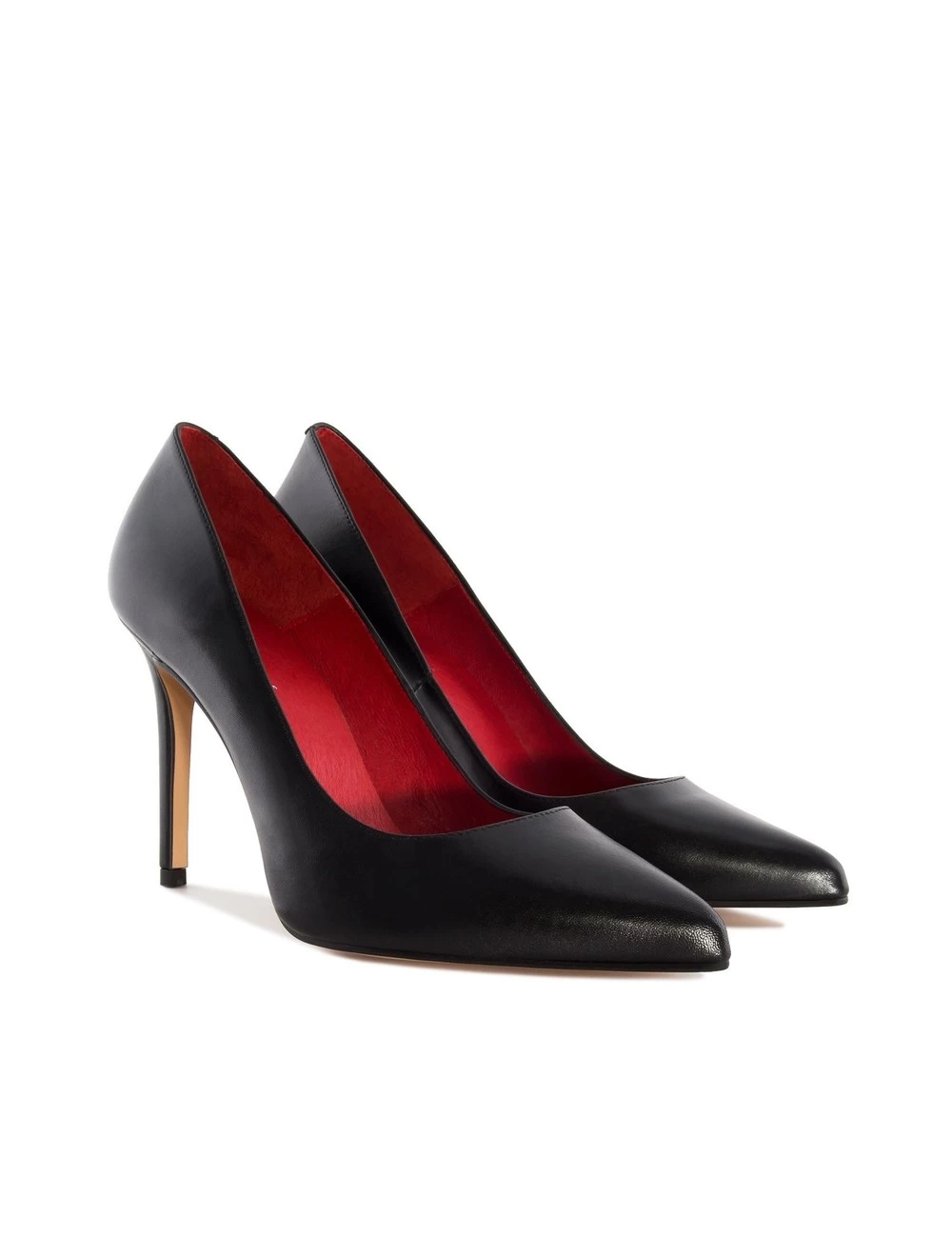 Andres Machado Andres Machado DIANA PUMPS BLACK LEATHER 4 Andres Machado Andres Machado DIANA PUMPS BLACK LEATHER - Image 4