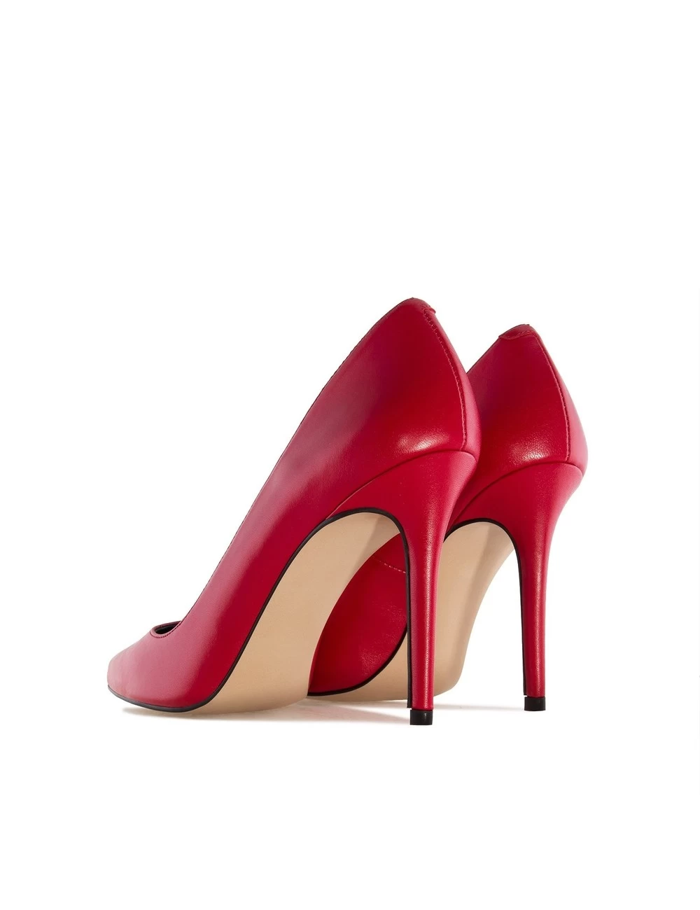 Andres Machado ANDRES MACHADO DIANA PUMPS RED LEATHER 2 Andres Machado ANDRES MACHADO DIANA PUMPS RED LEATHER - Image 2