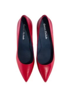 Andres Machado ANDRES MACHADO DIANA PUMPS RED LEATHER 6 Andres Machado ANDRES MACHADO DIANA PUMPS RED LEATHER -Urban Sole Shop andres machado andres machado diana pumps red leat 2