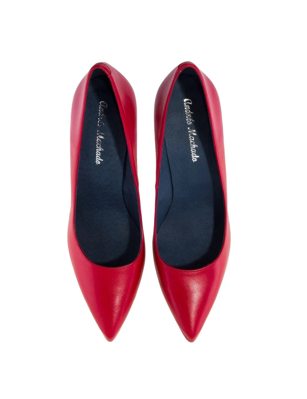 Andres Machado ANDRES MACHADO DIANA PUMPS RED LEATHER 3 Andres Machado ANDRES MACHADO DIANA PUMPS RED LEATHER - Image 3