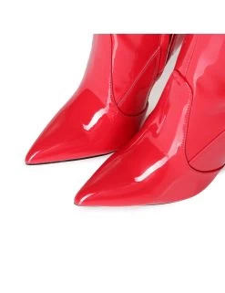 Giaro ARABELLA | RED SHINY | THIGH BOOTS | Italian Style -Urban Sole Shop giaro arabella red shiny thigh boots italian style 8