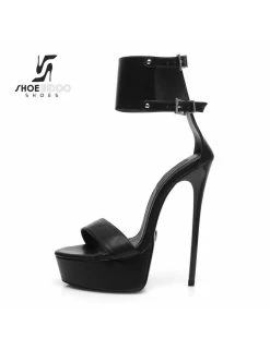 Giaro Black Giaro KATE Bondage Ankle Belt Sandals