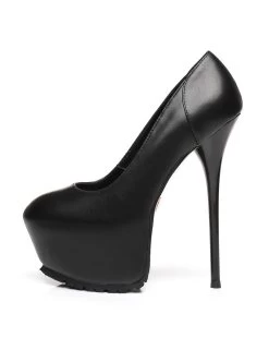 Giaro Black Giaro "Profile" Platform Pumps