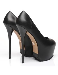 Giaro Black Giaro "Profile" Platform Pumps -Urban Sole Shop giaro black giaro profile platform pumps 6