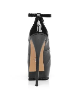 Giaro Black Giaro "Profile" Platform Pumps Peeptoe -Urban Sole Shop giaro black giaro profile platform pumps peeptoe 2