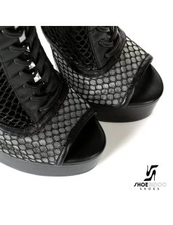 Giaro Black MESHA Transparant Giaro Ultra "Galana" Knee Boots -Urban Sole Shop giaro black mesha transparant giaro ultra galana k 7