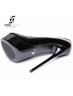 Giaro Black Shiny Giaro "Galana" Platform Pumps -Urban Sole Shop giaro black shiny giaro galana platform pumps 6