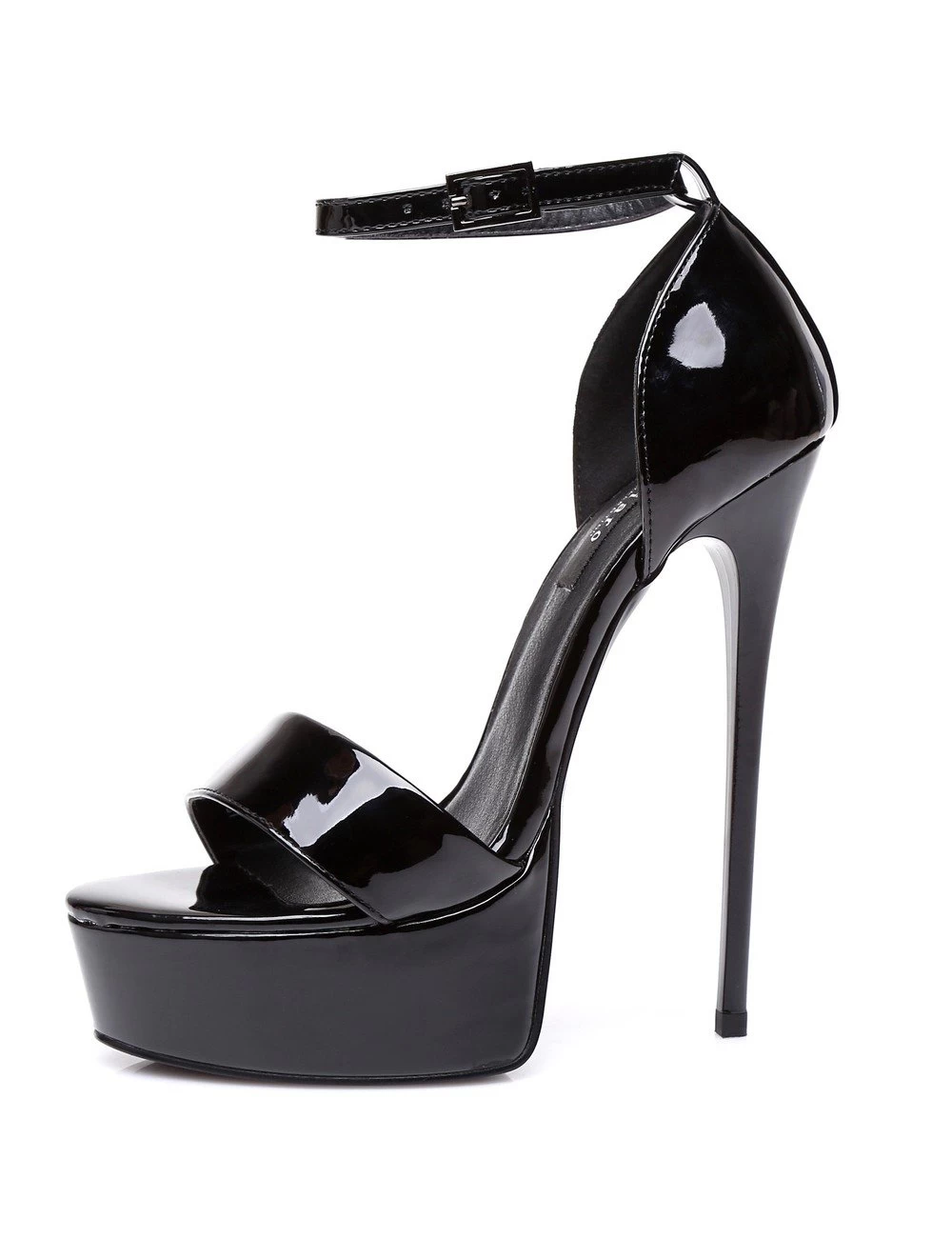 Giaro Black Shiny Giaro "Galana" Sandals 1 Giaro Black Shiny Giaro "Galana" Sandals
