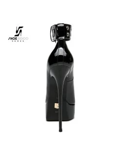 Giaro Black Shiny Giaro "Posessed" Platform Pumps With Big Belt 13 Giaro Black Shiny Giaro "Posessed" Platform Pumps With Big Belt -Urban Sole Shop giaro black shiny giaro posessed platform pumps wi 2