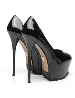 Giaro Black Shiny Giaro "Profile" Platform Pumps 18 Giaro Black Shiny Giaro "Profile" Platform Pumps -Urban Sole Shop giaro black shiny giaro profile platform pumps 8