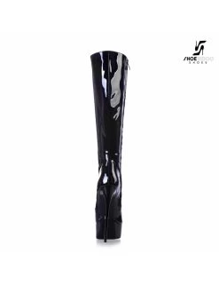 Giaro Black Shiny Giaro Ultra "Galana" Knee Boots -Urban Sole Shop giaro black shiny giaro ultra galana knee boots 3