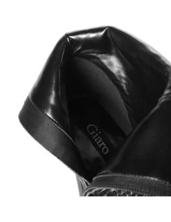 Giaro Black Snake Skin Giaro Ultra "Galana" Knee Boots -Urban Sole Shop giaro black snake skin giaro ultra galana knee boo 9