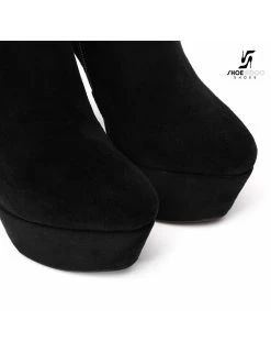 Giaro Black Velour Giaro "Destroyer" Ankle Boots -Urban Sole Shop giaro black velour giaro destroyer ankle boots 7