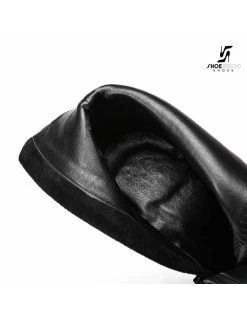 Giaro Black Velour Giaro "Destroyer" Ankle Boots -Urban Sole Shop giaro black velour giaro destroyer ankle boots 9