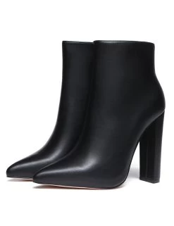 Giaro Giaro ALIA BLACK MATTE ANKLE BOOTS -Urban Sole Shop giaro giaro alia black matte ankle boots 4