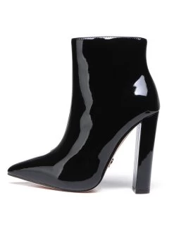 Giaro Giaro ALIA BLACK SHINY ANKLE BOOTS