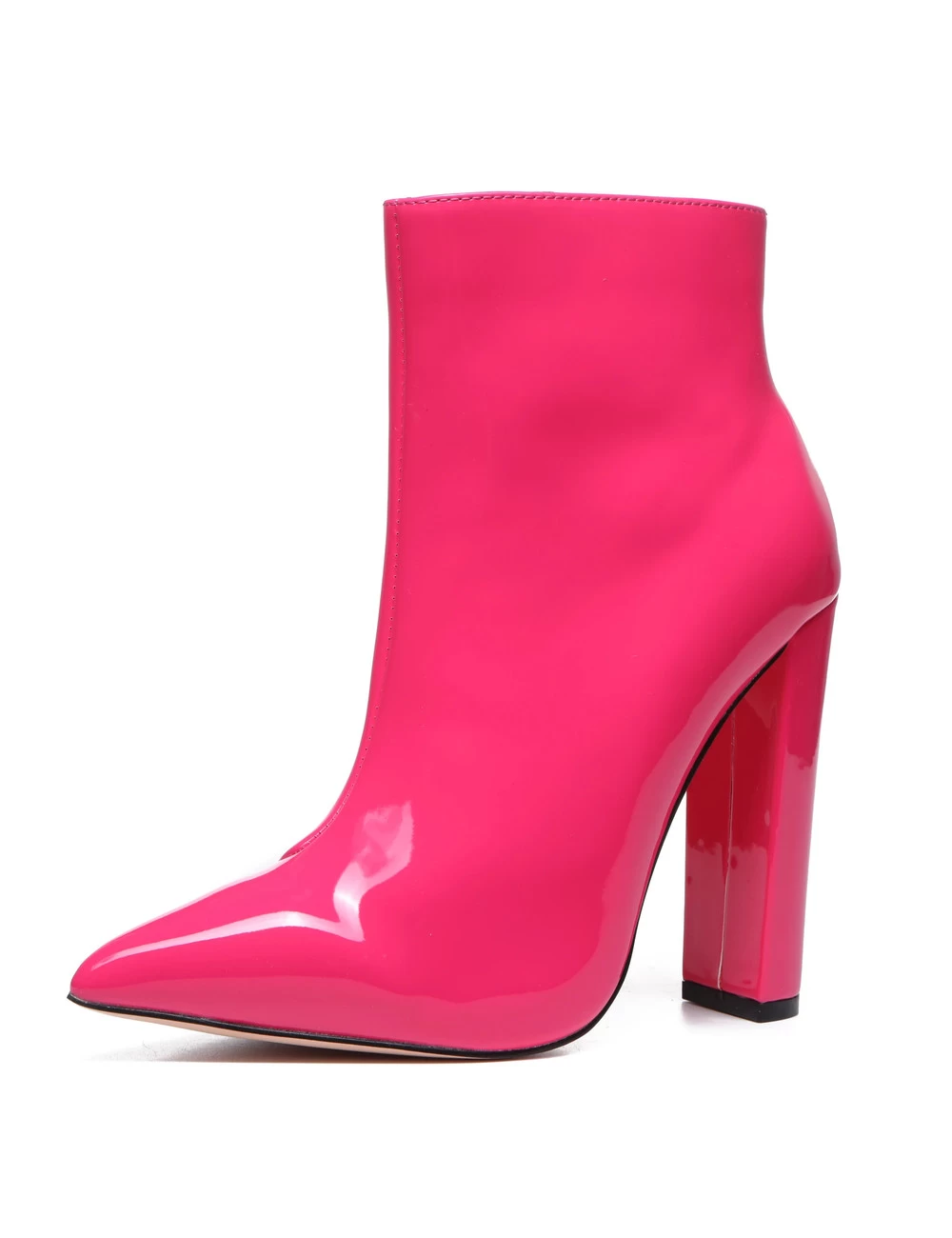 Giaro Giaro ALIA FUCHSIA SHINY ANKLE BOOTS 2 Giaro Giaro ALIA FUCHSIA SHINY ANKLE BOOTS - Image 2