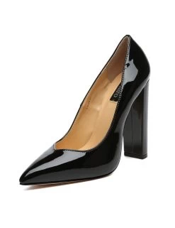 Giaro Giaro ALINA BLACK SHINY PUMPS -Urban Sole Shop giaro giaro alina black shiny pumps 1