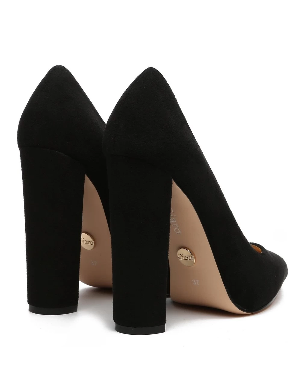 Giaro Giaro ALINA BLACK VELOUR PUMPS 8 Giaro Giaro ALINA BLACK VELOUR PUMPS - Image 8
