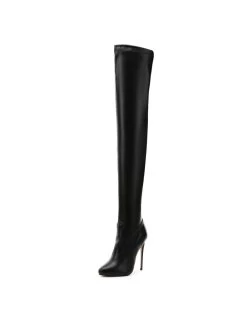 Giaro Giaro BELINDA BLACK MATTE THIGH BOOTS 14 Giaro Giaro BELINDA BLACK MATTE THIGH BOOTS -Urban Sole Shop giaro giaro belinda black matte thigh boots 2