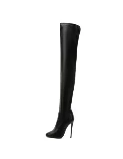 Giaro Giaro BELINDA BLACK MATTE THIGH BOOTS