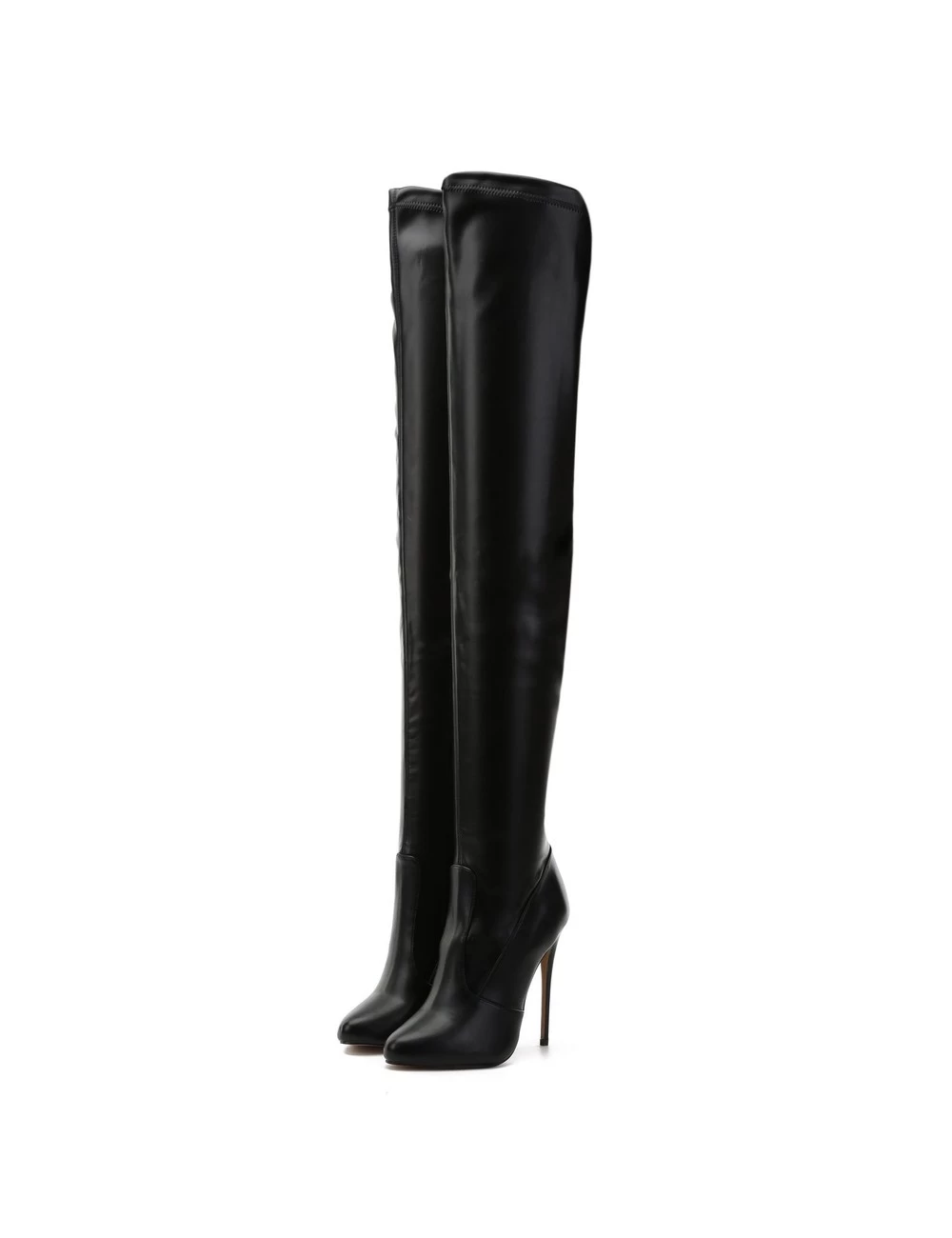 Giaro Giaro BELINDA BLACK MATTE THIGH BOOTS 8 Giaro Giaro BELINDA BLACK MATTE THIGH BOOTS - Image 8