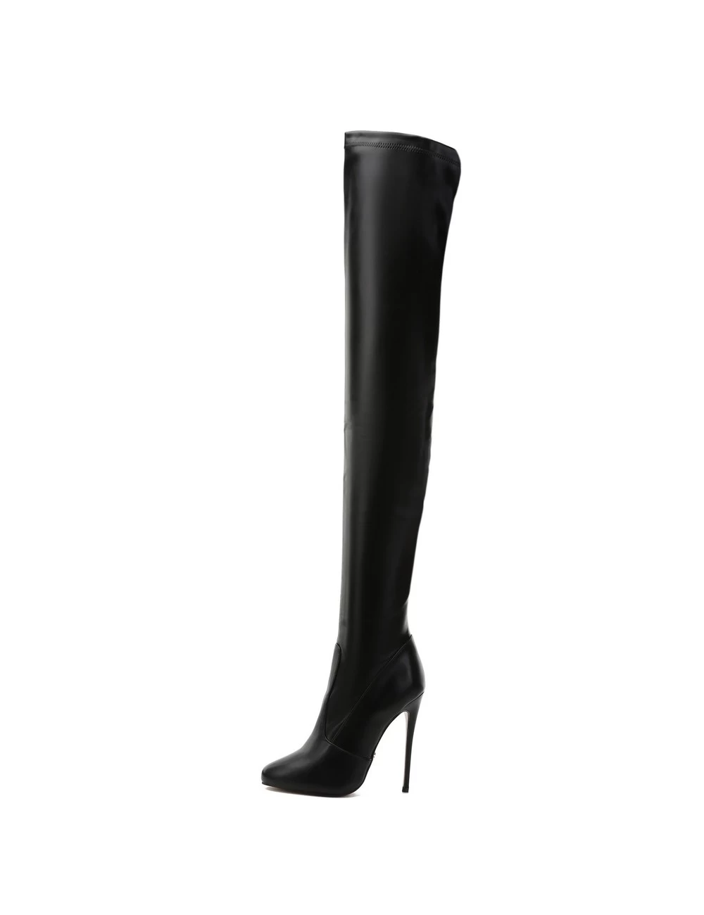 Giaro Giaro BELINDA BLACK MATTE THIGH BOOTS 1 Giaro Giaro BELINDA BLACK MATTE THIGH BOOTS