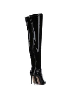 Giaro Giaro BELINDA BLACK SHINY THIGH BOOTS 15 Giaro Giaro BELINDA BLACK SHINY THIGH BOOTS -Urban Sole Shop giaro giaro belinda black shiny thigh boots 5