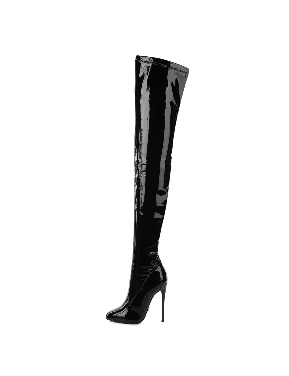 Giaro Giaro BELINDA BLACK SHINY THIGH BOOTS 1 Giaro Giaro BELINDA BLACK SHINY THIGH BOOTS
