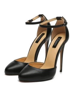 Giaro Giaro BELLA BLACK MATTE OPEN PUMPS -Urban Sole Shop giaro giaro bella black matte open pumps 6
