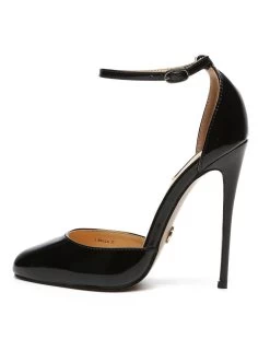 Giaro Giaro BELLA BLACK SHINY OPEN PUMPS