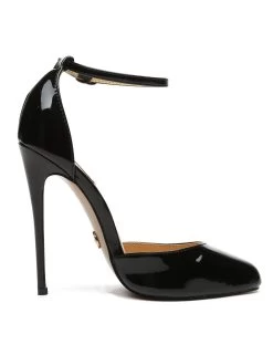 Giaro Giaro BELLA BLACK SHINY OPEN PUMPS -Urban Sole Shop giaro giaro bella black shiny open pumps 7