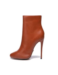 Giaro Giaro BOND BROWN MATTE ANKLE BOOTS