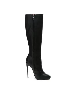 Giaro Giaro BRANDY BLACK MATTE KNEE BOOTS 13 Giaro Giaro BRANDY BLACK MATTE KNEE BOOTS -Urban Sole Shop giaro giaro brandy black matte knee boots 3