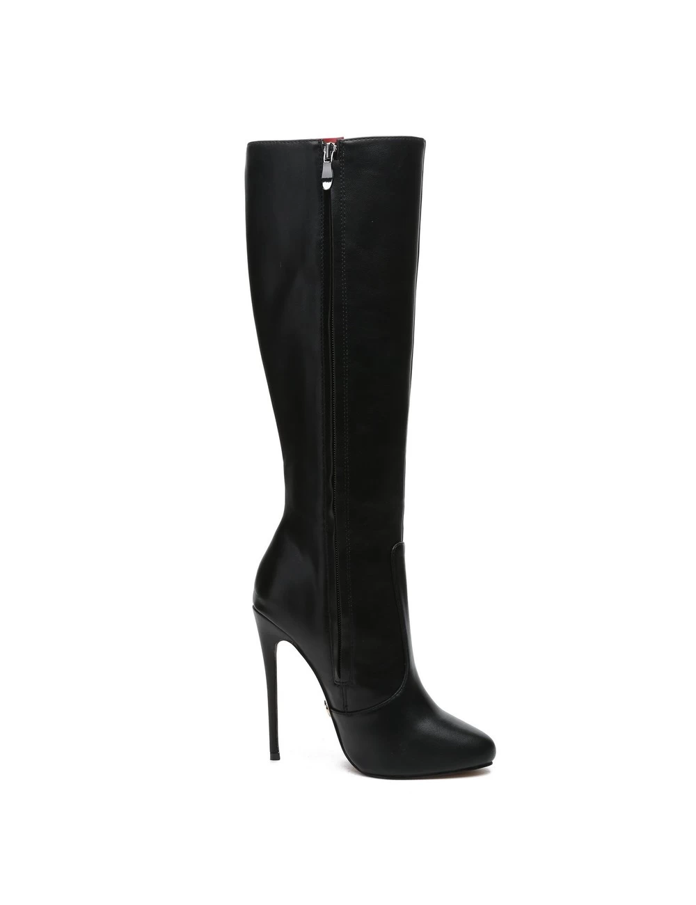 Giaro Giaro BRANDY BLACK MATTE KNEE BOOTS 4 Giaro Giaro BRANDY BLACK MATTE KNEE BOOTS - Image 4