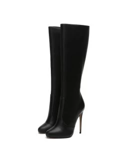 Giaro Giaro BRANDY BLACK MATTE KNEE BOOTS 17 Giaro Giaro BRANDY BLACK MATTE KNEE BOOTS -Urban Sole Shop giaro giaro brandy black matte knee boots 7