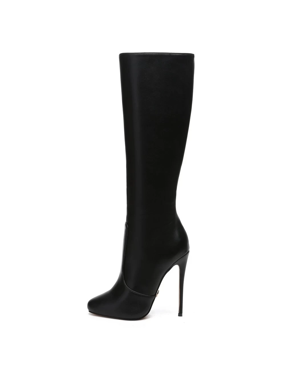 Giaro Giaro BRANDY BLACK MATTE KNEE BOOTS 1 Giaro Giaro BRANDY BLACK MATTE KNEE BOOTS