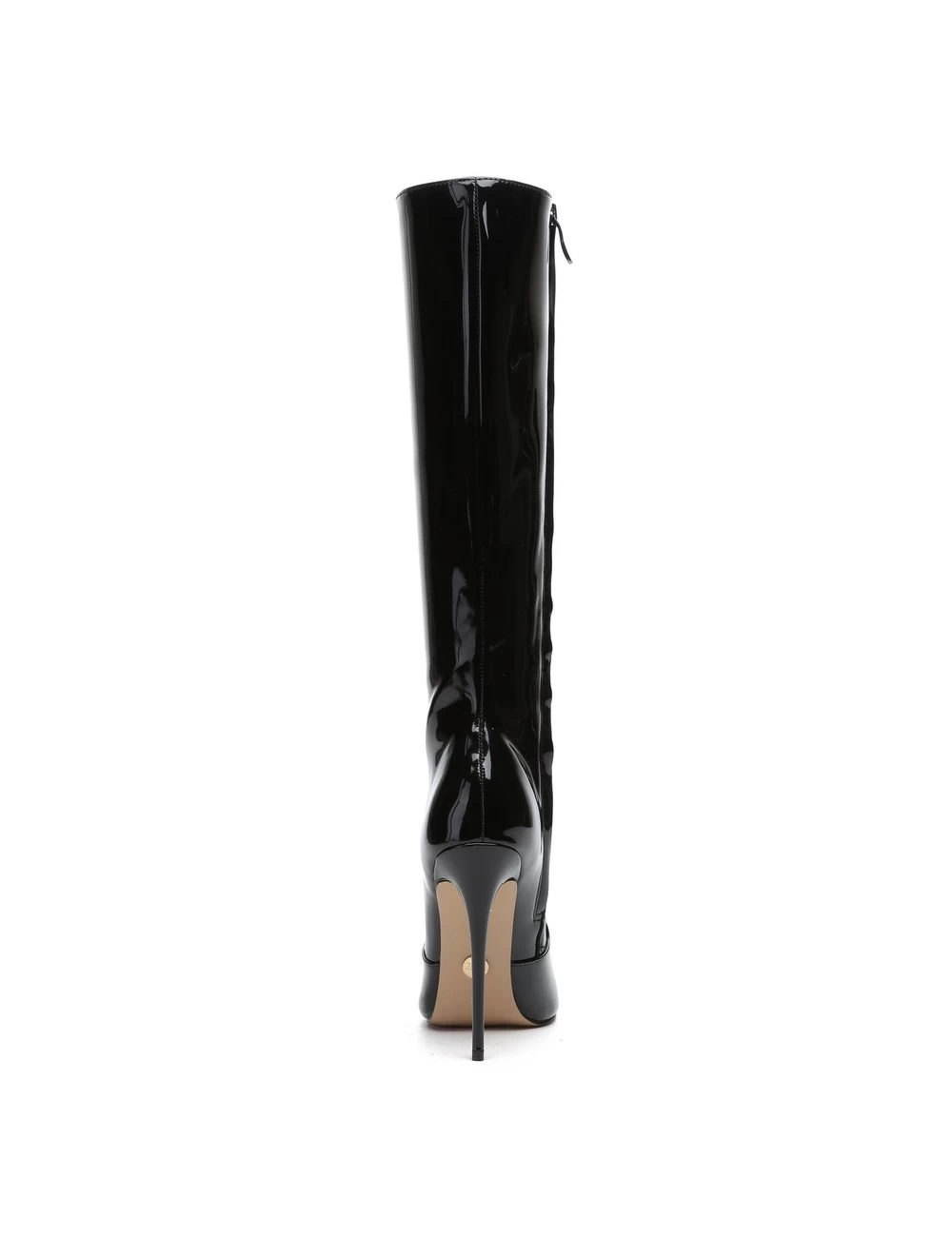 Giaro Giaro BRANDY BLACK SHINY KNEE BOOTS 3 Giaro Giaro BRANDY BLACK SHINY KNEE BOOTS - Image 3