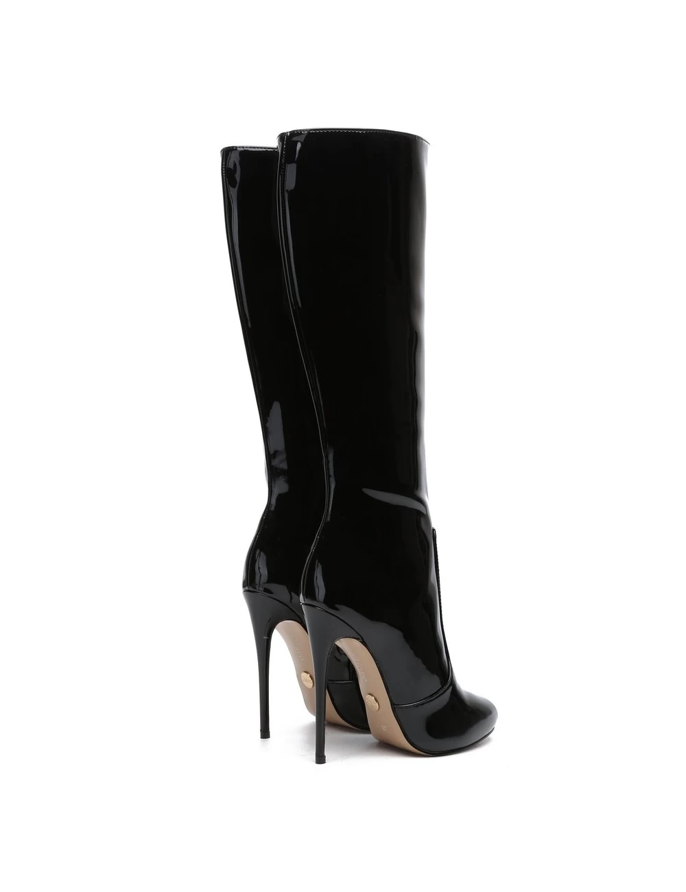 Giaro Giaro BRANDY BLACK SHINY KNEE BOOTS 7 Giaro Giaro BRANDY BLACK SHINY KNEE BOOTS - Image 7