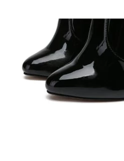 Giaro Giaro BRANDY BLACK SHINY KNEE BOOTS 18 Giaro Giaro BRANDY BLACK SHINY KNEE BOOTS -Urban Sole Shop giaro giaro brandy black shiny knee boots 8