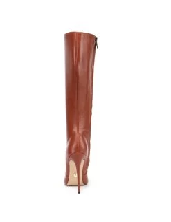 Giaro Giaro BRANDY BROWN MATTE KNEE BOOTS -Urban Sole Shop giaro giaro brandy brown matte knee boots 2