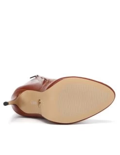 Giaro Giaro BRANDY BROWN MATTE KNEE BOOTS -Urban Sole Shop giaro giaro brandy brown matte knee boots 4