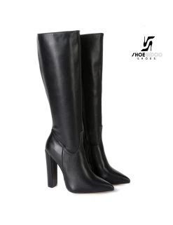 Giaro Giaro Fashion Knee Boots TAKEN In Black Matte -Urban Sole Shop giaro giaro fashion knee boots taken in black matt 4
