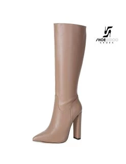 Giaro Giaro Fashion Knee Boots TAKEN In Taupe -Urban Sole Shop giaro giaro fashion knee boots taken in taupe 4