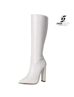 Giaro Giaro Fashion Knee Boots TAKEN In White -Urban Sole Shop giaro giaro fashion knee boots taken in white 3